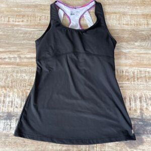 C&C Sport Black racer back tank